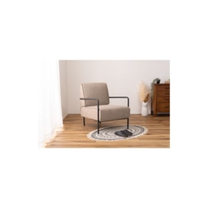 パーソナルチェア 肘付き スチール ラウンジチェア リビング インテリア家具 完成品