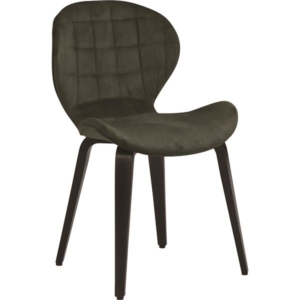 ダイニングチェア パーソナルチェア ファブリック リビング ダイニング GN 2脚組 組立品 代引不可