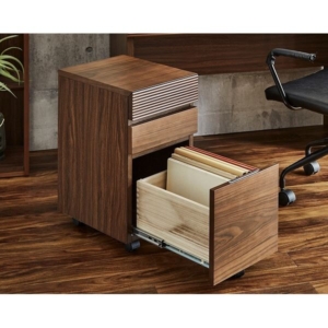 ワゴン（ウォルナット） 完成品］ 代引不可