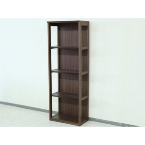 シェルフ（ウォルナット） 完成品］ 代引不可