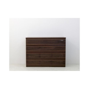 ローチェスト深引出し（ウォルナット） 完成品］ 代引不可