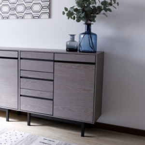 サイドボード（） 完成品/脚のみ取付］ 代引不可