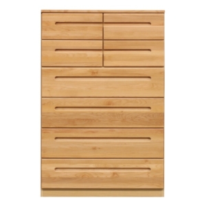 ハイチェスト 衣類収納 6段 幅90cm 木製 日本製 HUMING ハミング リビングチェスト 完成品 玄関渡し 代引不可