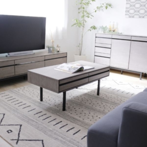 センターテーブル（） 完成品/脚のみ取付］ 代引不可