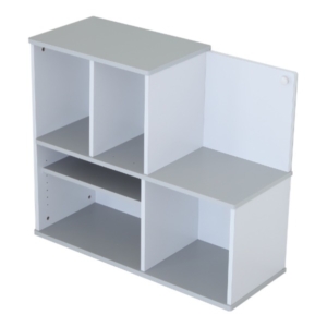 日本製 長く使えるシンプルキッズ家具 2WAYランドセルラック グレー 組立品 国産 代引不可