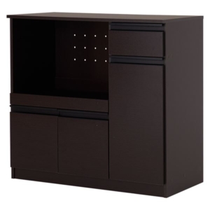 キッチンカウンター 約 2口コンセント付き キッチン収納 組立品 キッチン 台所 代引不可