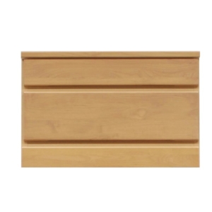 チェスト タンス 2段 木製 日本製 ローチェスト ベッドルーム 寝室 リビング 完成品 開梱設置 代引不可