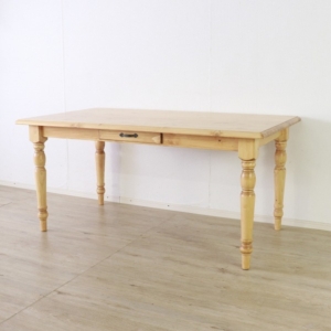 ダイニングテーブル 食卓テーブル 木製 引き出し付き インテリア家具 リビング家具 組立品 代引不可