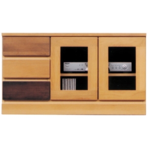 ローボード テレビ台 3段 幅90cm 木製 日本製 OVE リビング ダイニング 完成品 開梱設置 代引不可