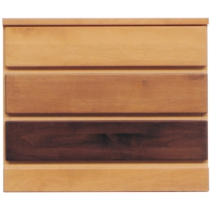 チェスト 衣類収納 3段 幅60cm 木製 日本製 OVE ラブ リビングチェスト ベッドルーム 完成品 開梱設置 代引不可