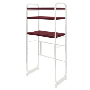 キッチン収納 約幅550～900mm 3段 グラン 日本製 棚板 バーガンディ 伸縮式 キッチンペールラック UGSJAPAN 組立品