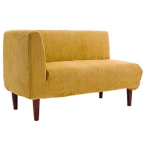 ダイニング ソファー 右肘 コーディロイ生地 片肘付き ポケットコイル 日本製 ソファー リビング家具 代引不可