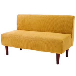 ダイニング ソファー コーディロイ生地 肘なし ポケットコイル 日本製 ソファ リビング家具 代引不可