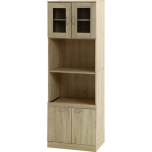 ハイキッチンボード 約高さ180 オーク 組立品 代引不可