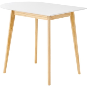 ダイニングテーブル 天然木 パイン 壁付け可 ミニマル リビング ダイニング インテリア家具 組立式