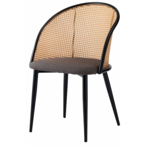 2脚セット チェア ダーク 組立式