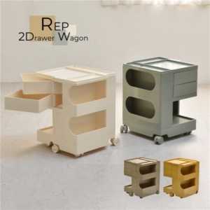 2ドロワーワゴン 組立品 代引不可