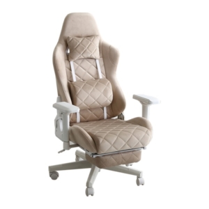 大人かわいいゲーミングチェア 付き 組立品 代引不可