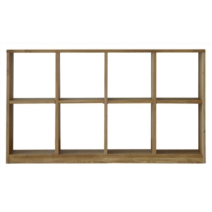 シェルフ 収納ラック 段 木製 パイン材 スリム 収納家具 オープンラック ローゼル 組立品 代引不可