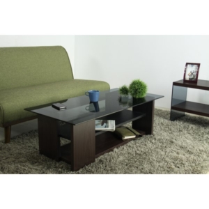 ローテーブル センターテーブル 強化ガラステーブル 組立品 リビング ダイニング インテリア家具