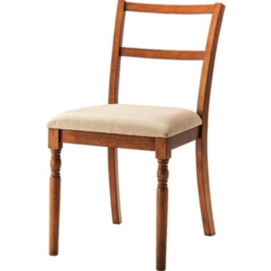 ダイニングチェア 約 座面高45cm 天然木 ラバーウッド リビング インテリア家具 組立式