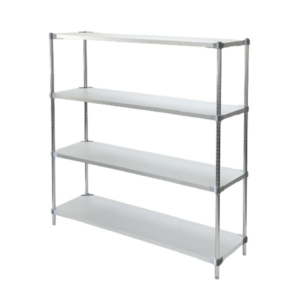 スチールラック 約 4段 シルバー 日本製 PROFACE プロフェイス ガルバリウム フリーラック 組立式