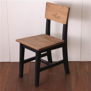 北欧風 ダイニングチェア／食卓椅子 2脚組 77（43）cm 木製 パイン材 リビング ダイニング