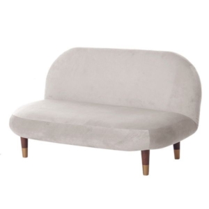 ラウンドソファGRY 代引不可