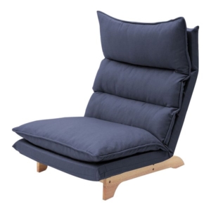 脚付きリクライニングローソファ ダリアン 代引不可