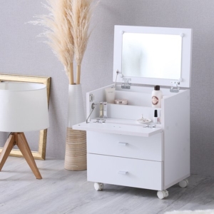 大容量コスメワゴン(完成品) 代引不可