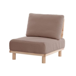 アームレスソファ BR 組立式 代引不可