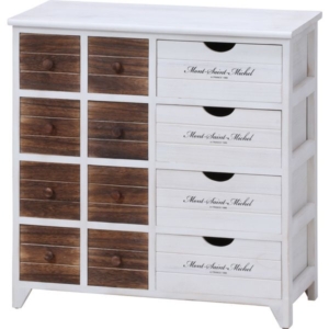 アンティークチェスト 4段 完成品 代引不可