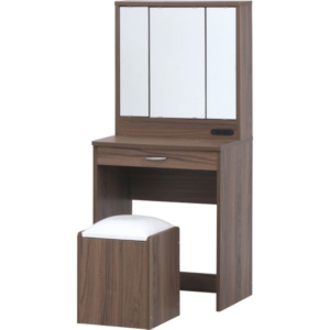 ドレッサー(三面鏡)付き BR 組立品 代引不可