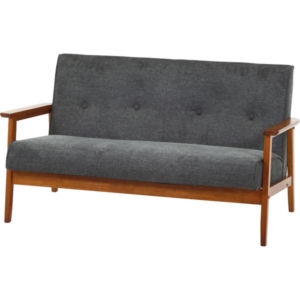 厚手ファブリックソファ GY 組立品 代引不可