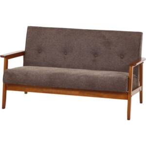 厚手ファブリックソファ BR 組立品 代引不可