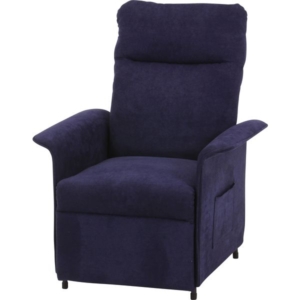 電動リクライナー SIMPLE NV ネイビー 組立品 代引不可