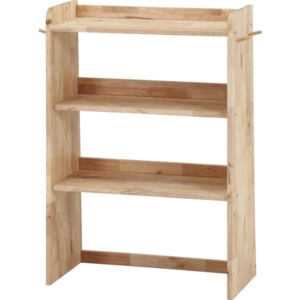 N 壁面収納ユニット トップ3段シェルフ 組立品 代引不可