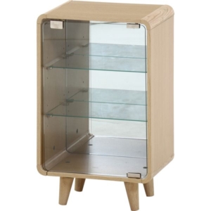 コレクションシェルフ クレール ミドル オーク 組立品 代引不可