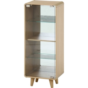 コレクションシェルフ クレール ハイ オーク 組立品 代引不可