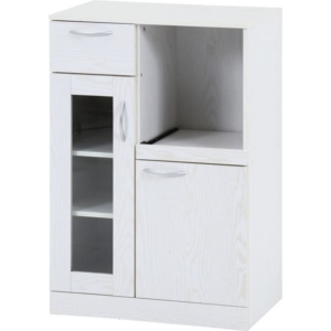 キッチンボード オーク 組立品 代引不可