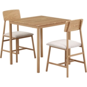 ダイニングセット3点 カラー 組立品 代引不可