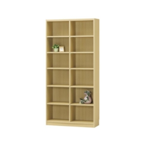 白井産業 木製棚タナリオ TN-1887 幅870 奥行290 高さ1800mm 組立式