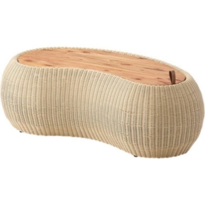 リビングテーブル (約W114 D64 H36.5cm) 完成品 代引不可