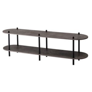 オープンラック2段 (約W155 D38 H45.5cm)