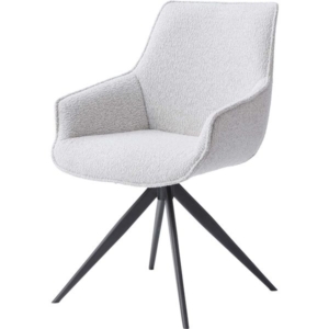 回転アームチェア （約W56.5 D64 H85.5 H48cm） 組立式