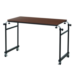 2個セット アジャストマルチテーブル ルーモ() ベッドテーブル PCテーブル パソコンテーブル 机 デスク 昇降式 キャスター 高さ調節 伸縮式 木目 介護 在宅ワーク ヴィンテージ ナチュラル モダン 韓国インテリア 一人暮らし 業務用 NK-511 組立品