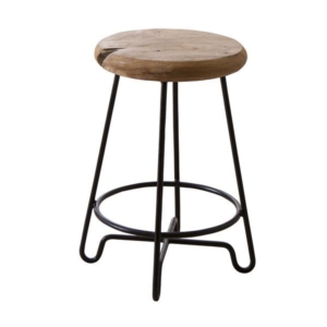 スツール 約幅36cm TTF-903B 木製 アイアン リビング ダイニング インテリア家具 プレゼント 店舗 備品 什器