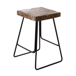 スツール 約幅35cm TTF-903C 木製 アイアン リビング ダイニング インテリア家具 プレゼント 店舗 備品 什器