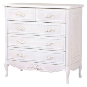 チェスト タンス 木製 脚付き 引き出し ハンプトンシリーズ 姫系 リビング ダイニング インテリア家具 代引不可