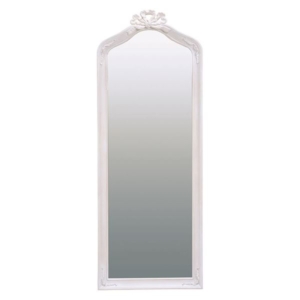 スタンドミラー 全身姿見鏡 木製フレーム 姫系 ハンプトンシリーズ ベッドルーム 寝室 リビング 代引不可